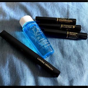 LancΓ΄me mascara and remover